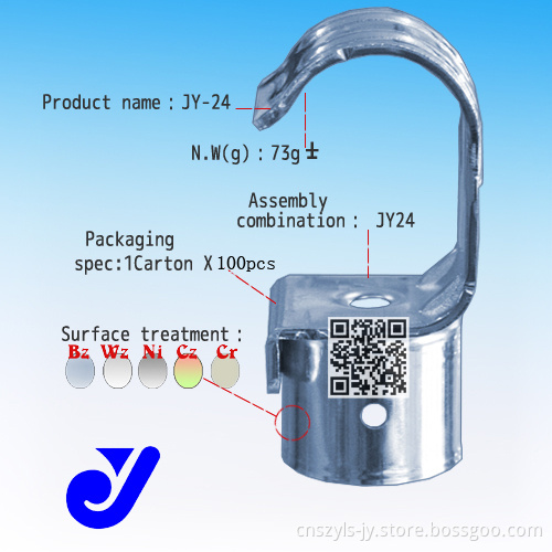 Pipe Fastener with Rust Proofing|Hardware Accessories (JY-24)